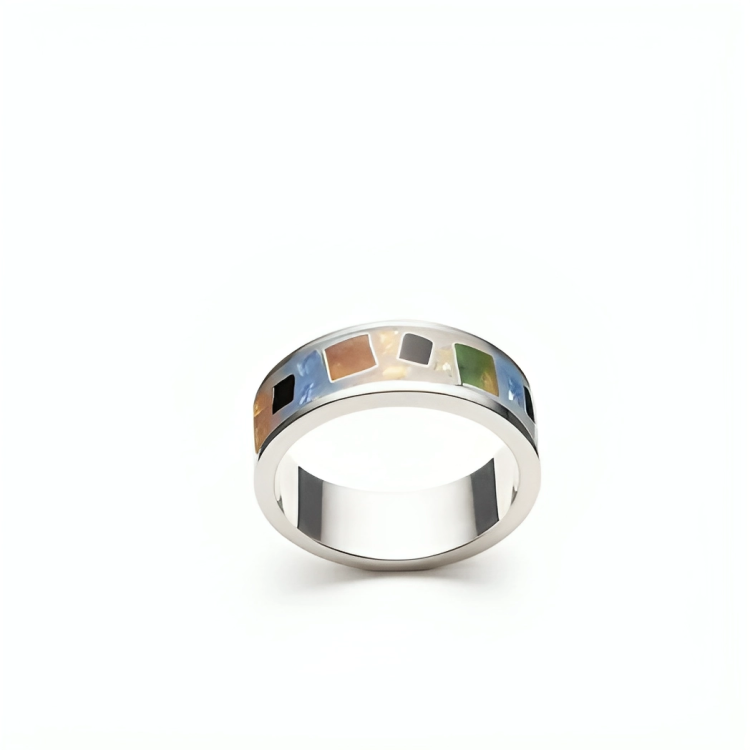 Contemporary band ring
