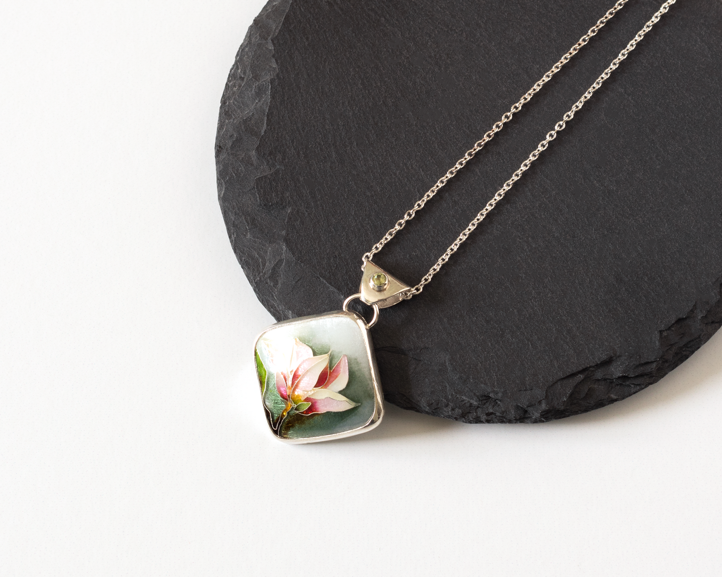 Blooming Magnolia pendant