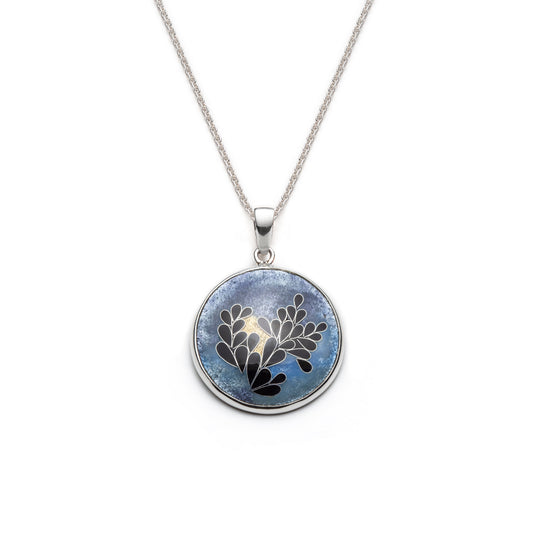 Midnight Sky Cloisonné Pendant