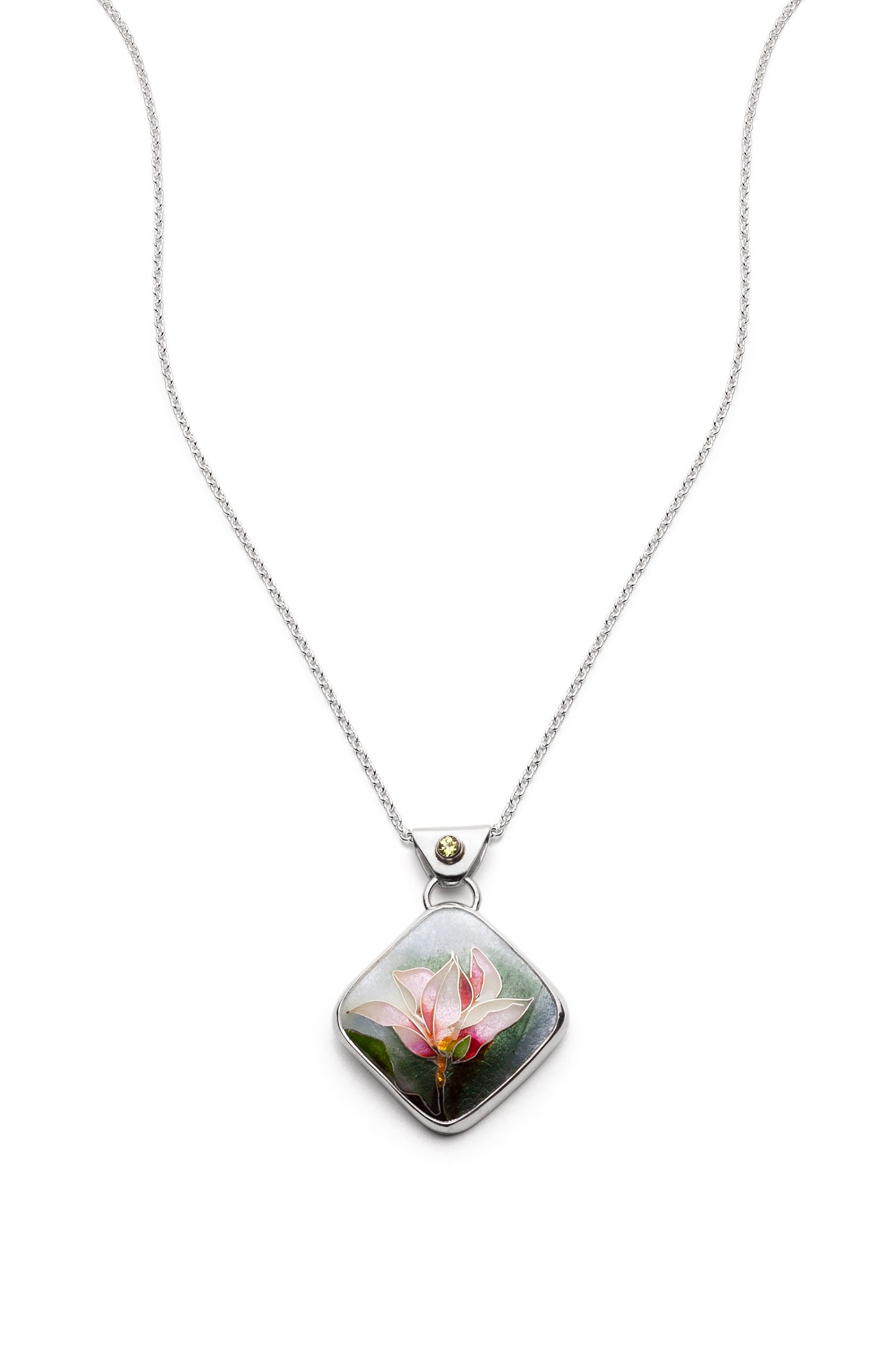 Blooming Magnolia pendant