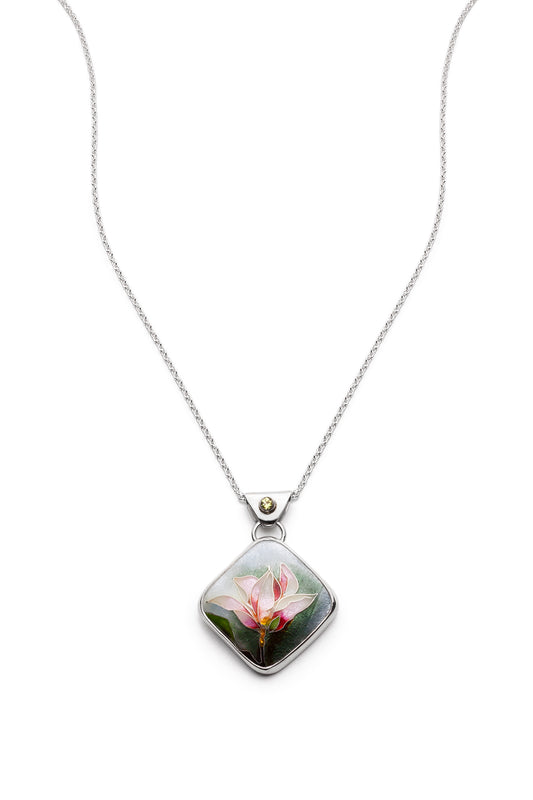 Blooming Magnolia pendant