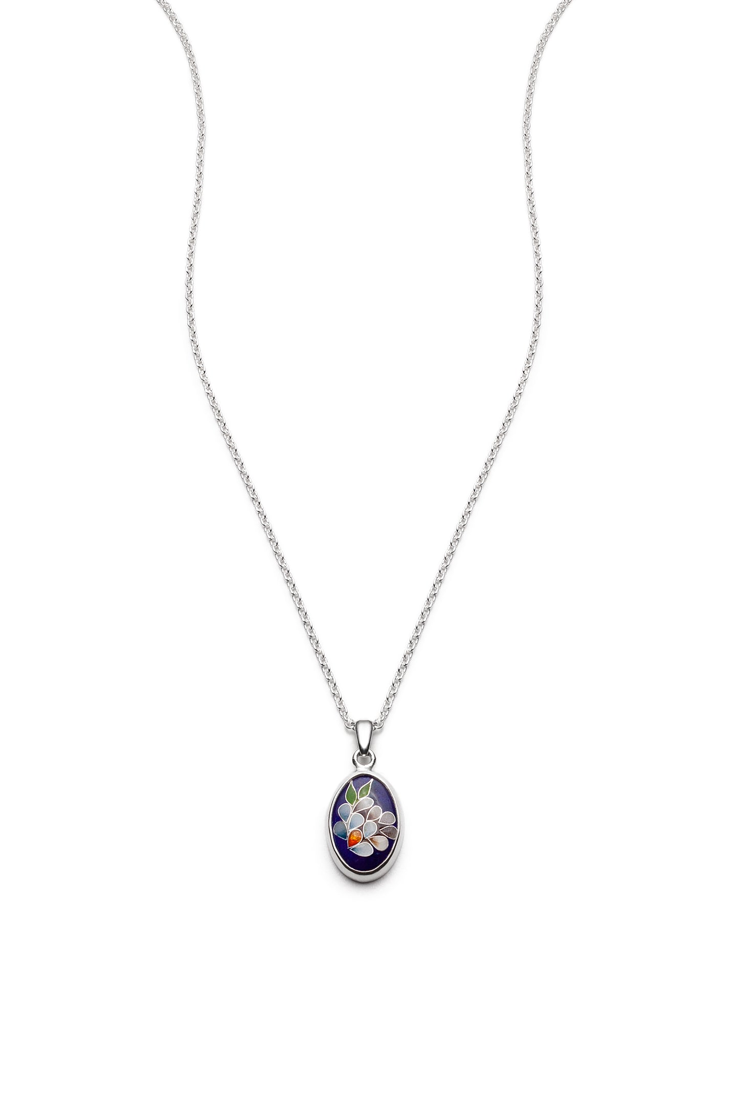 Small cobalt blue pendant